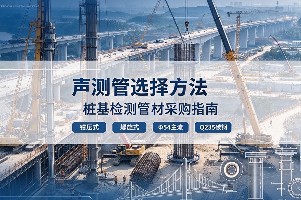 湾沚声测管选型标准